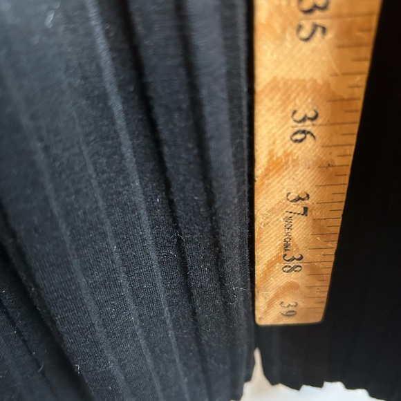 J. Jill Women’s Size XL Long Sleeve Pleated Dress Midi Length Black New 6350 - Picture 8 of 8